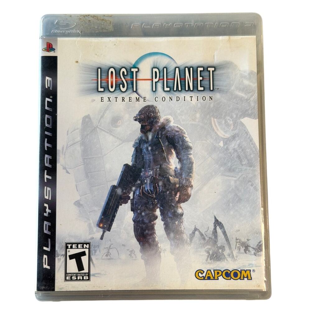 Lost Planet Extreme Condition PS3 Playstation 3 Video game Capcom CIB manual